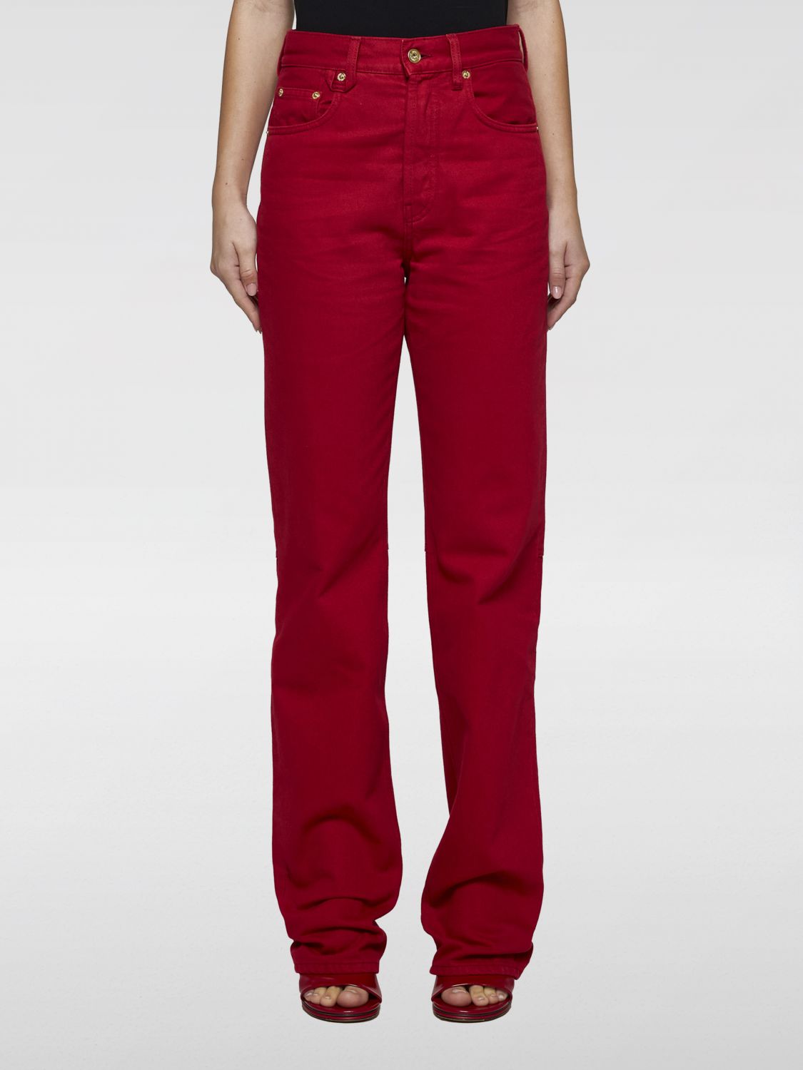 JACQUEMUS JEANS JACQUEMUS WOMAN COLOR RED G25879014