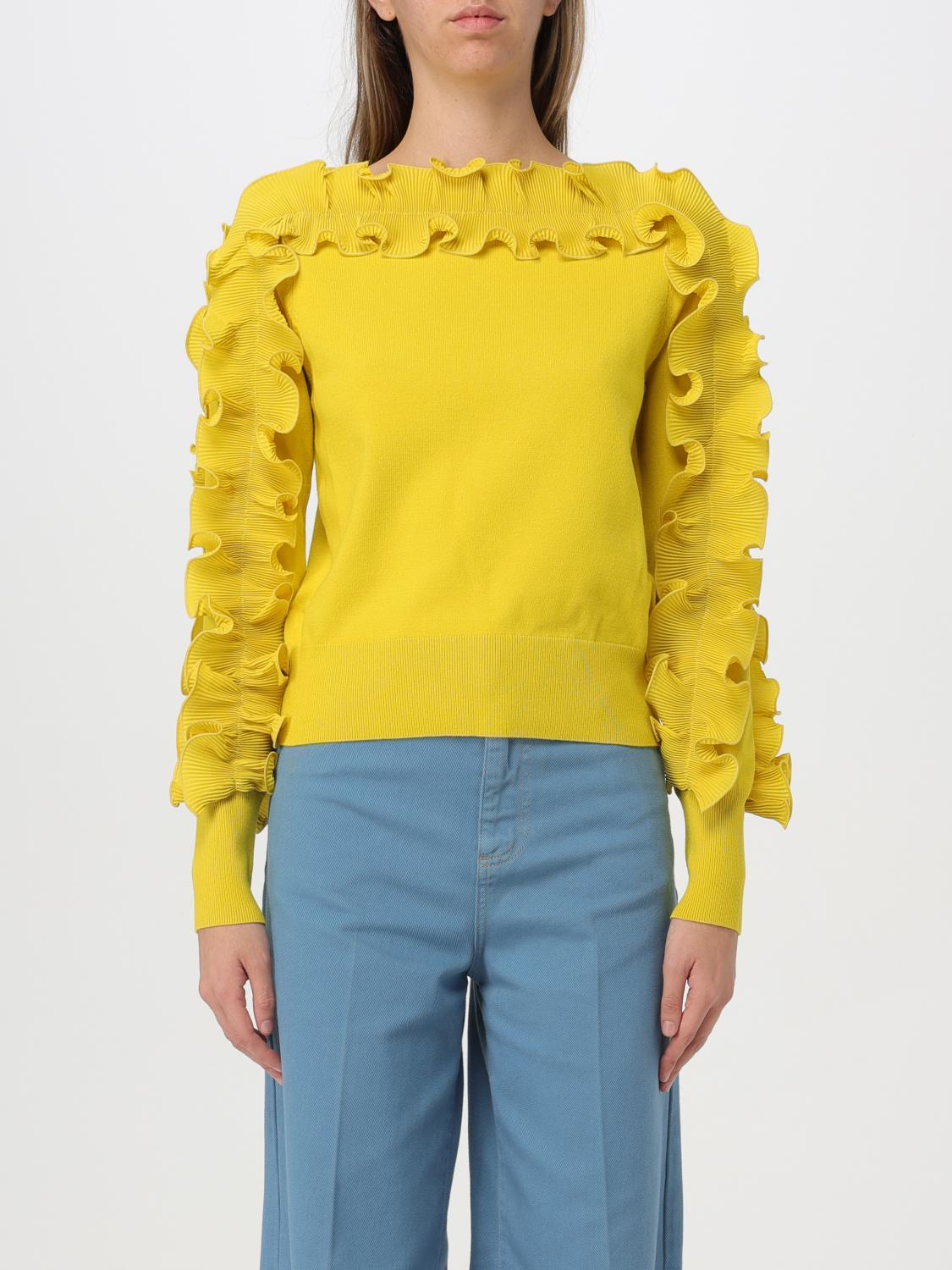 Liu •jo Sweater Liu Jo Woman Color Cedar In Yellow