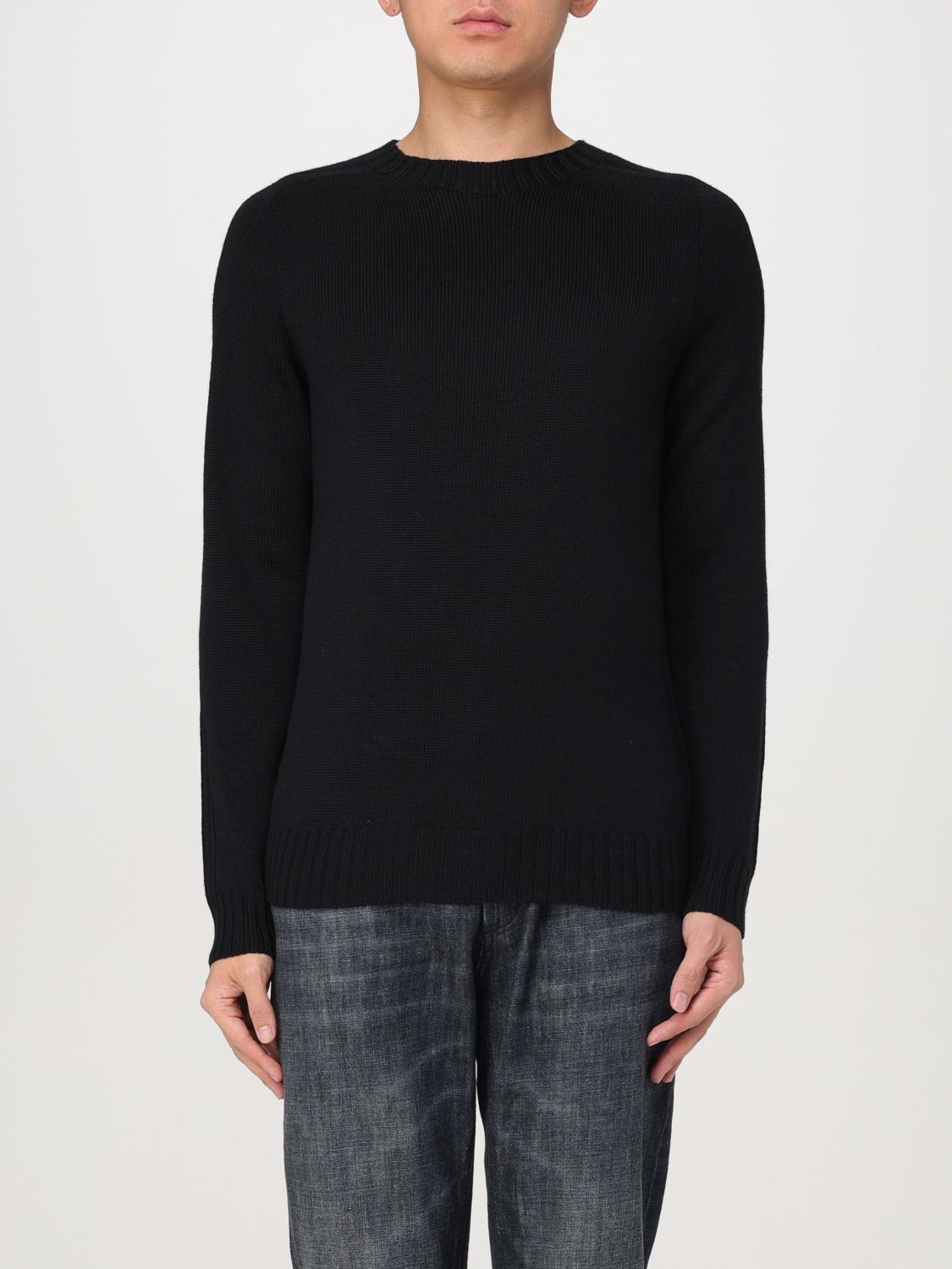 Shop Dondup Sweater  Men Color Black In Schwarz