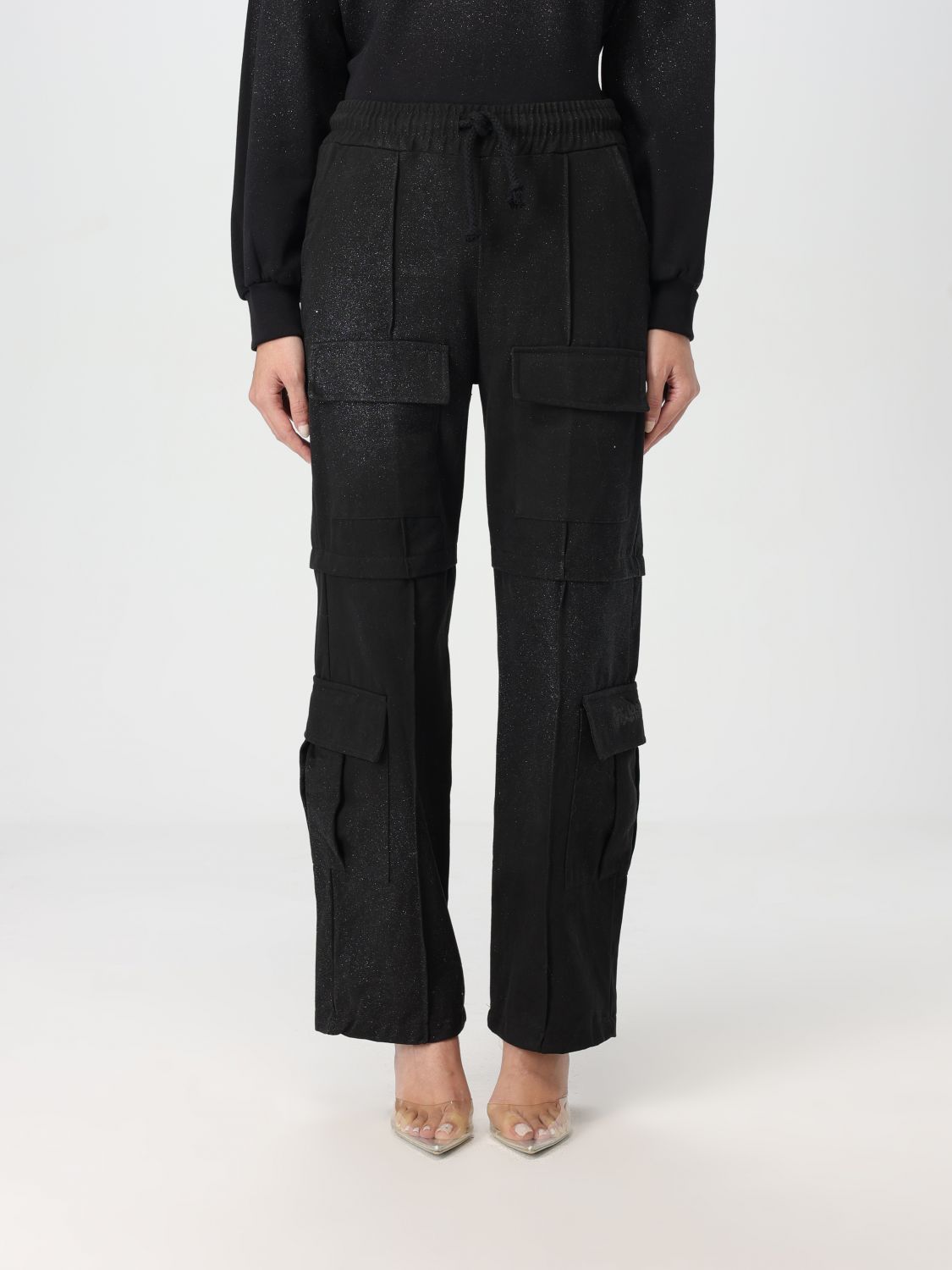 Disclaimer Pants  Woman Color Black In Schwarz