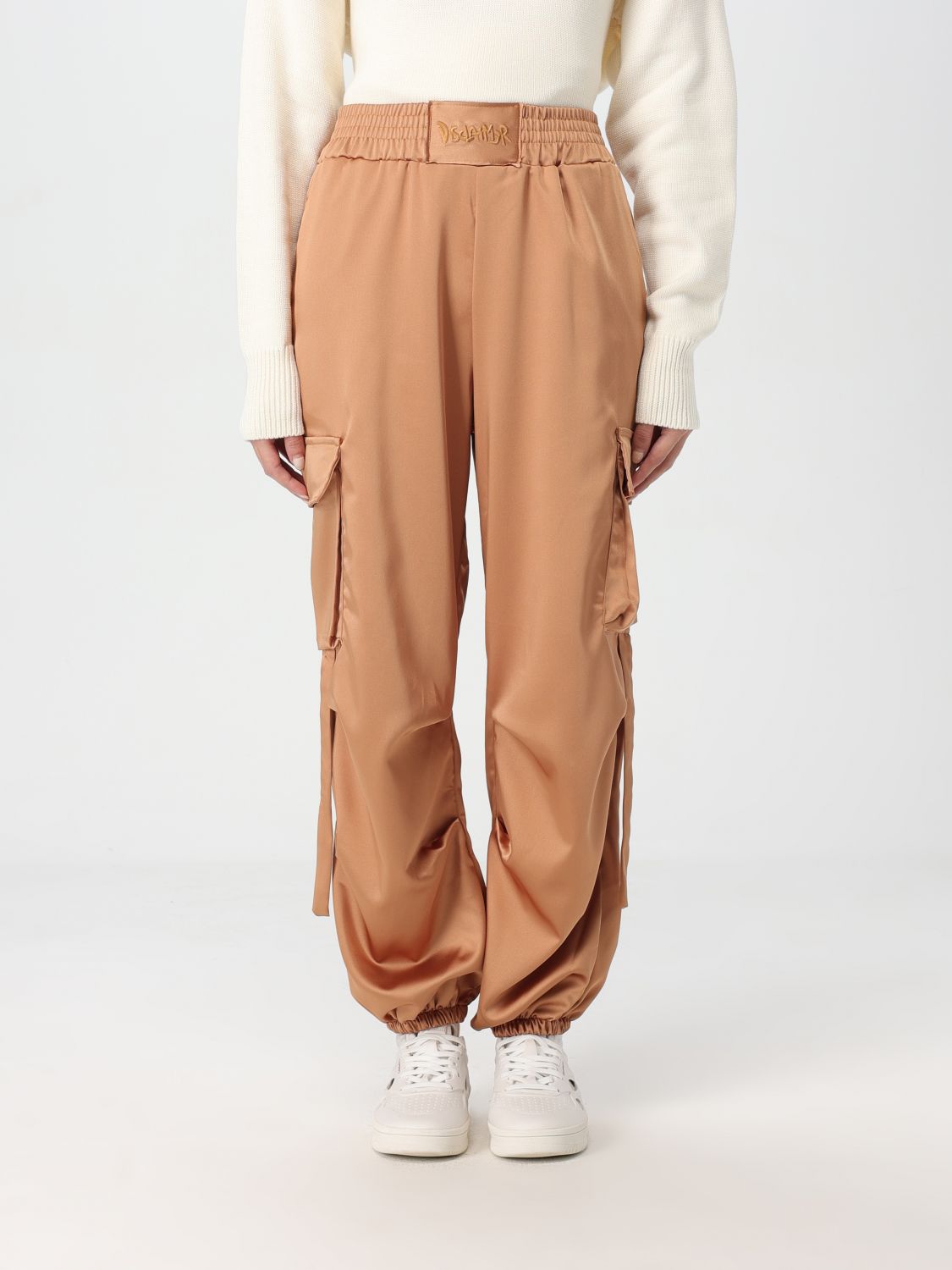 Disclaimer Pants  Woman Color Camel In Multi