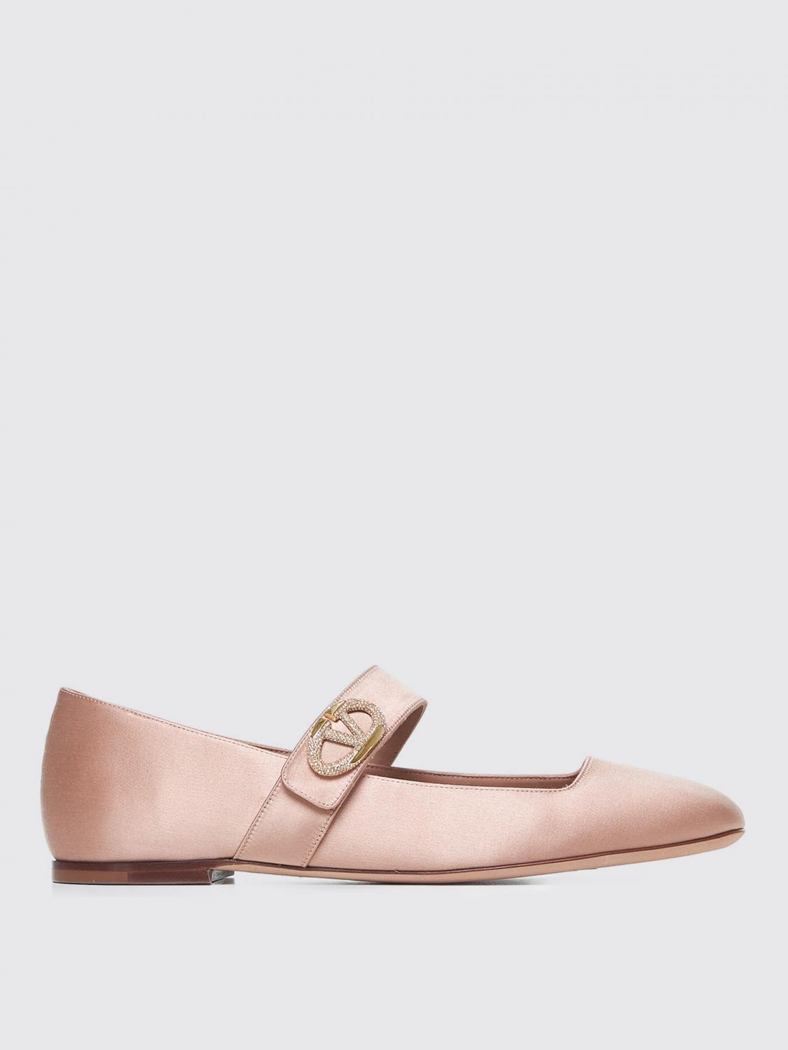 VALENTINO GARAVANI BALLET FLATS VALENTINO GARAVANI WOMAN COLOR PINK G26638010