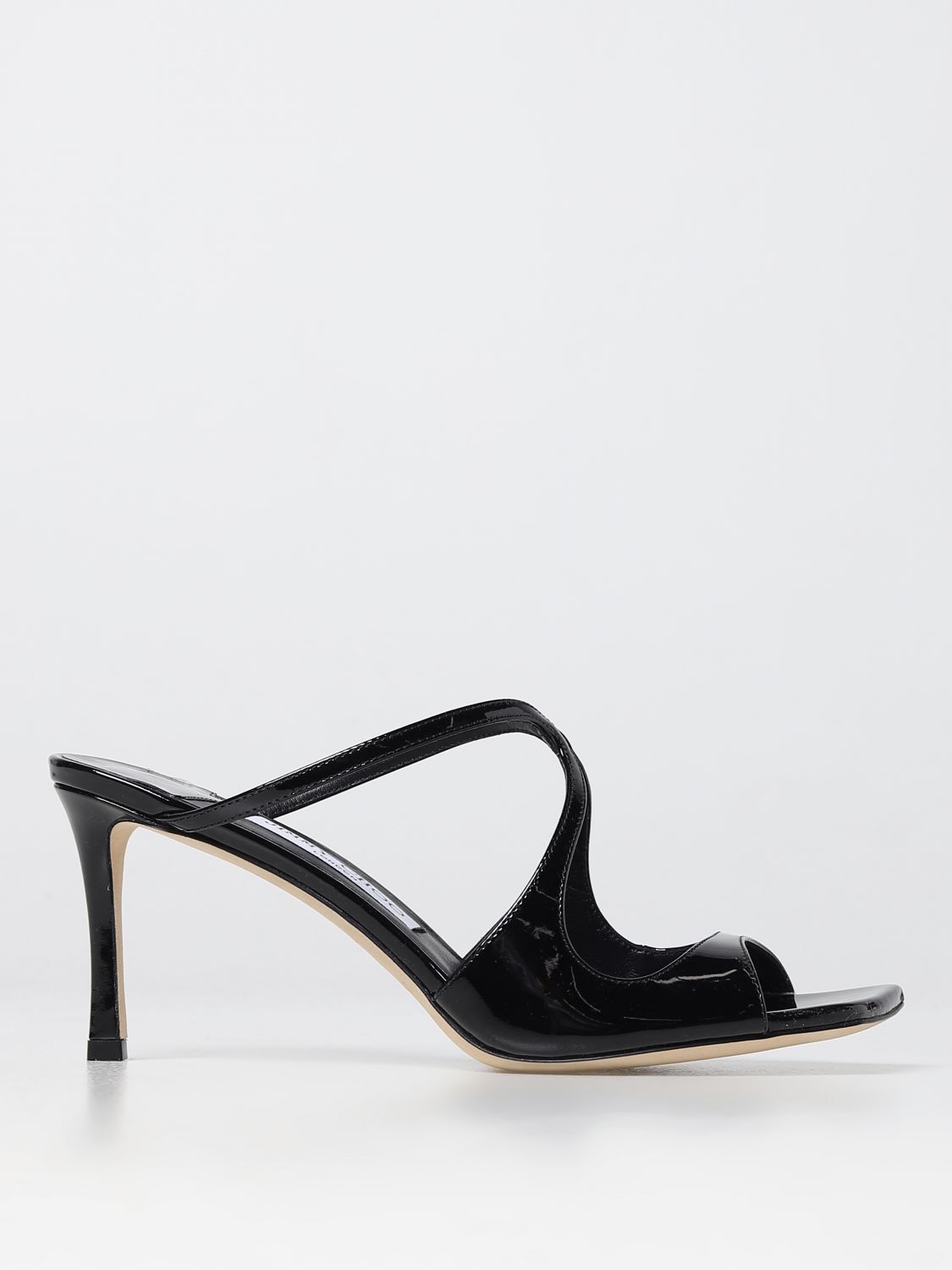 Shop Jimmy Choo Heeled Sandals  Woman Color Black In Schwarz