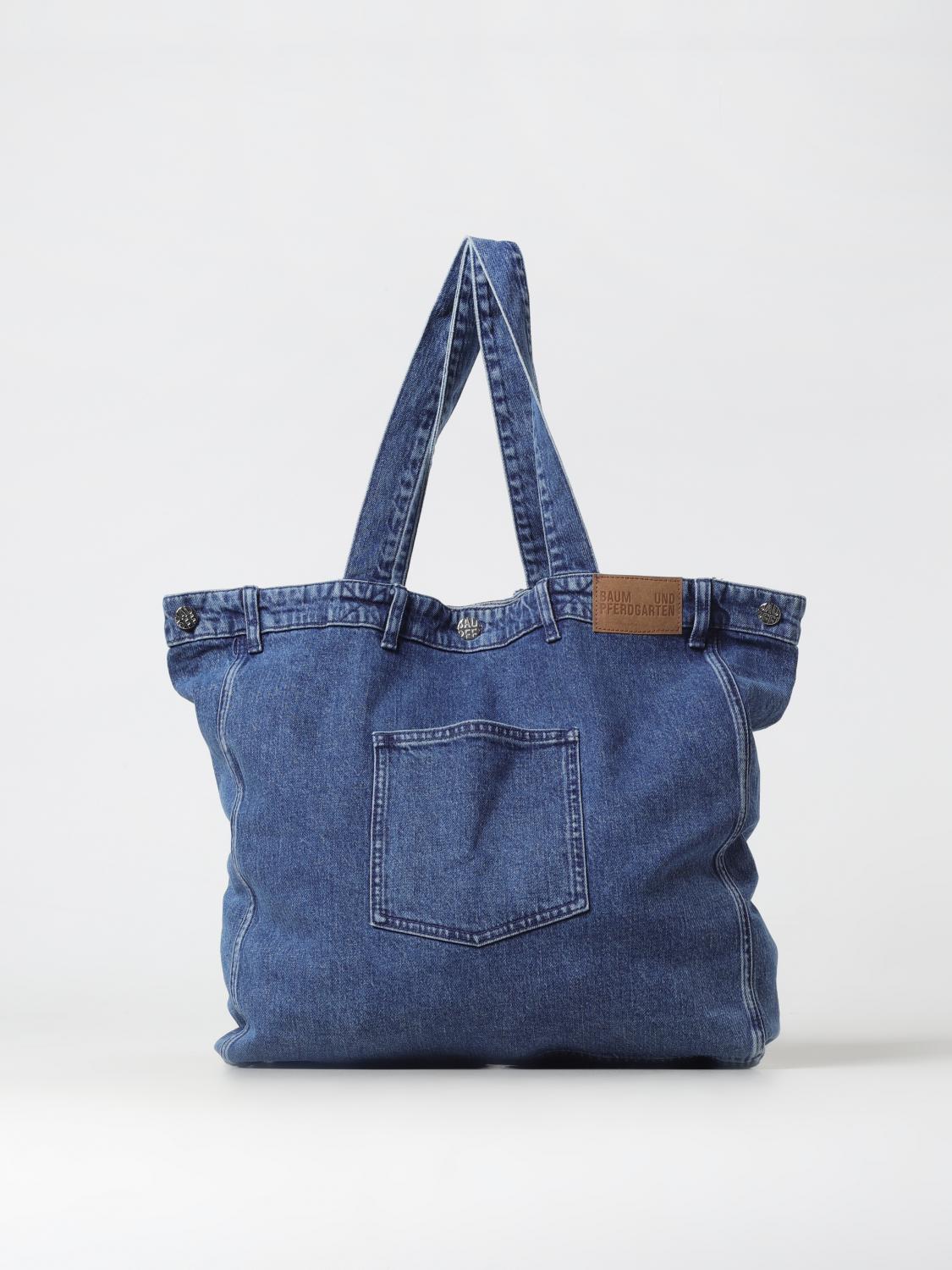 BAUM UND PFERDGARTEN CROSSBODY BAGS BAUM UND PFERDGARTEN WOMAN COLOR DENIM G27130028