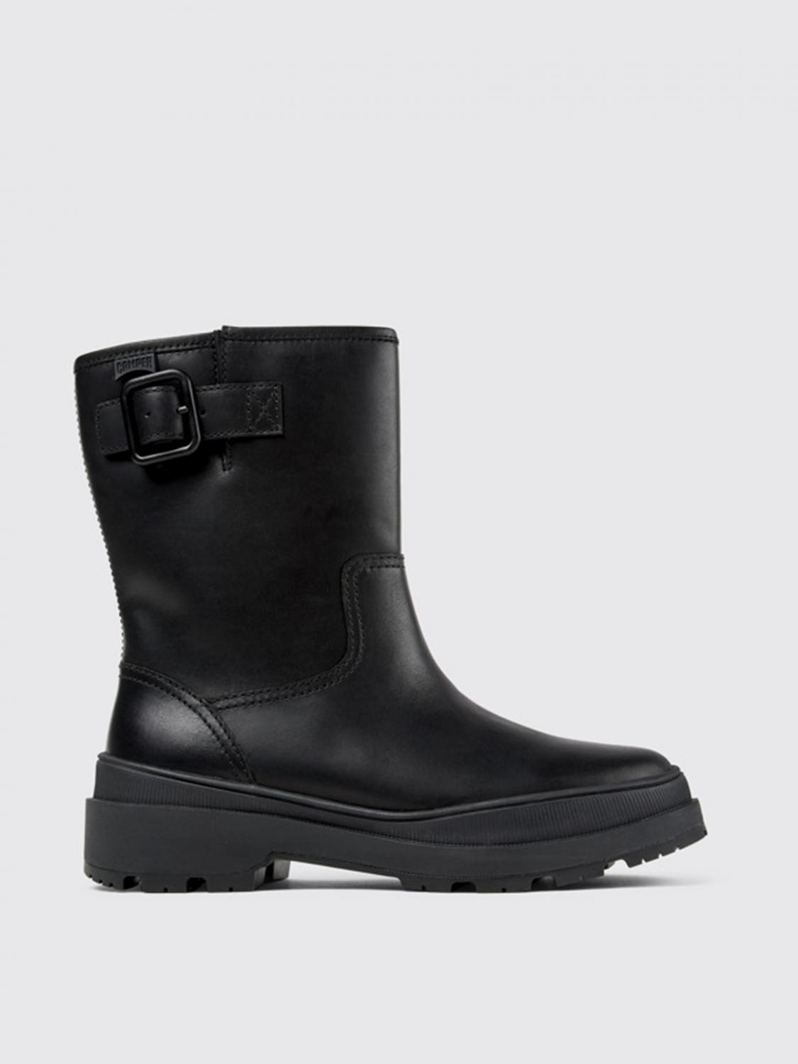 Camper Boots Woman Color Black In Schwarz
