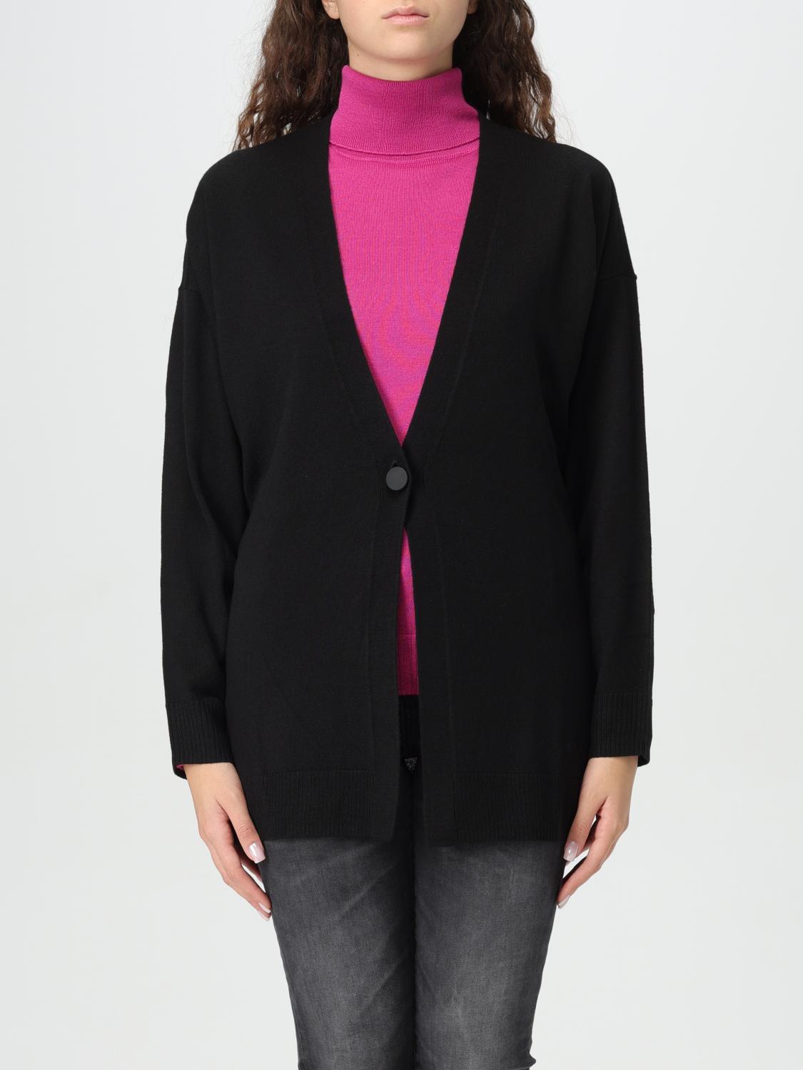 Armani Exchange Cardigan Woman Color Black In Schwarz