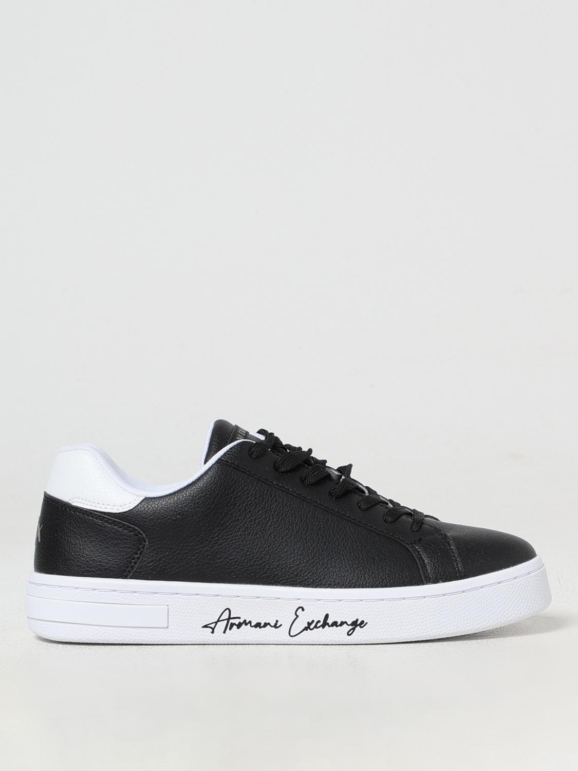 Armani Exchange Sneakers White In Schwarz