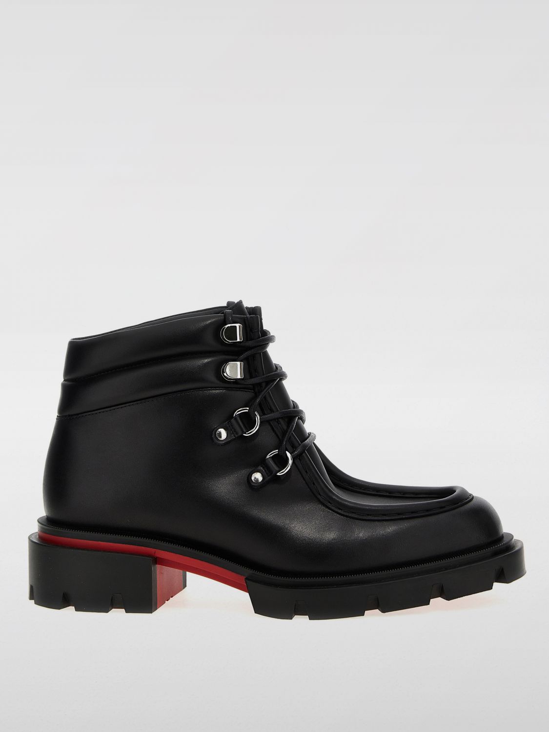 Shop Christian Louboutin Boots  Men Color Black In Schwarz