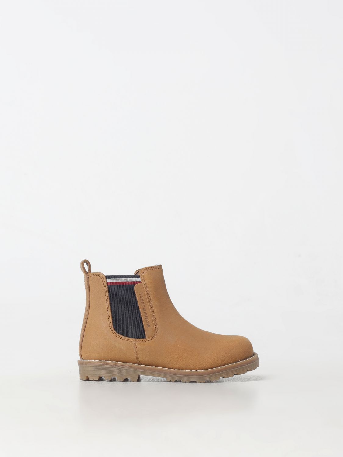 Shop Tommy Hilfiger Shoes  Kids Color Leather In Leder