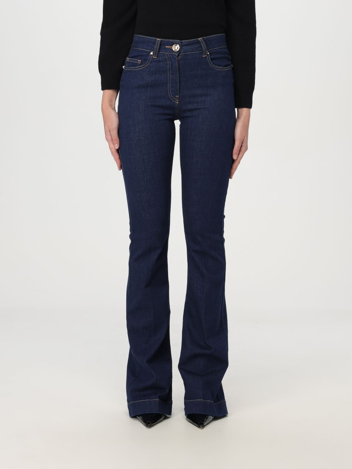 Simona Corsellini Jeans  Woman Color Blue In Blau