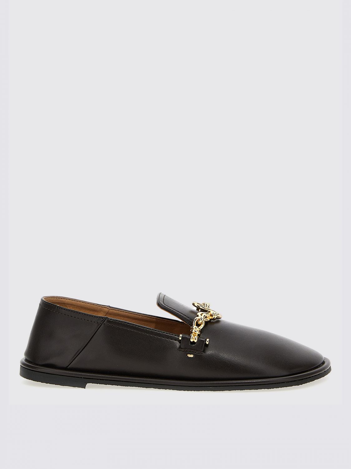 Shop Stella Mccartney Loafers  Woman Color Brown In Braun