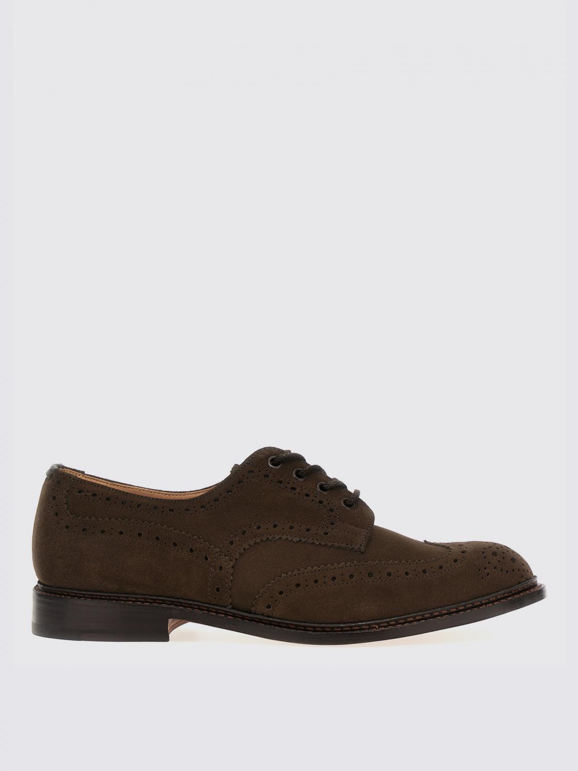 Tricker's Leather Lace-ups In Braun