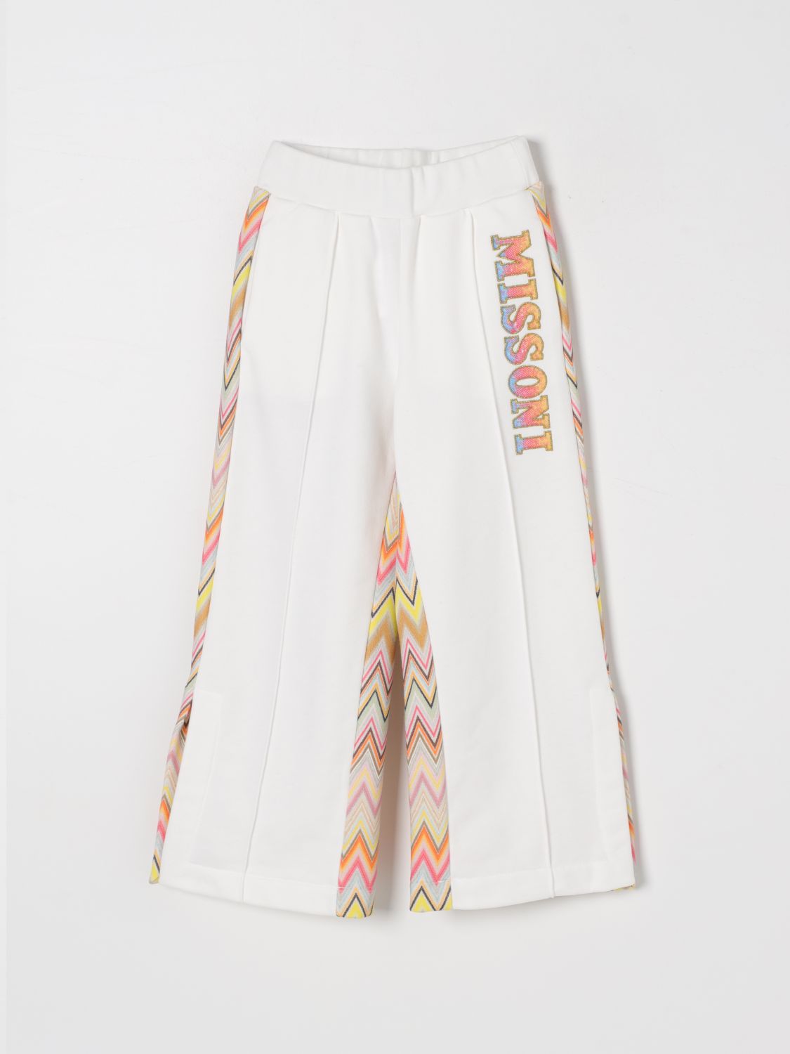 MISSONI PANTS MISSONI KIDS COLOR IVORY G28564044