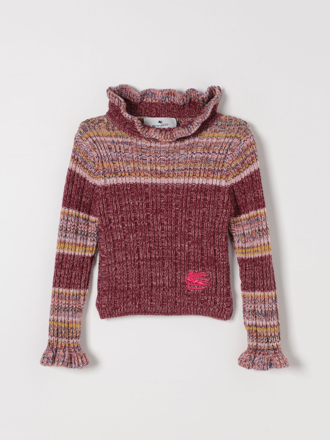 Etro Top  Kids Color Brown In Burgundy