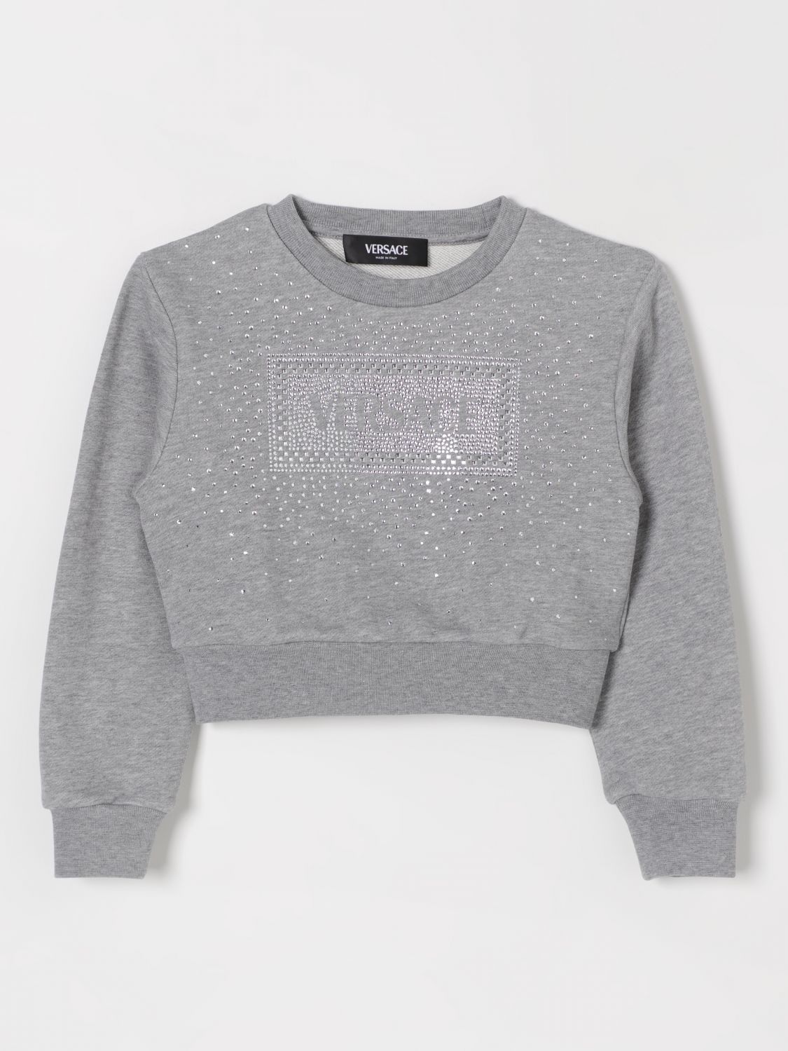 Versace Sweater  Kids Color Grey In Gray