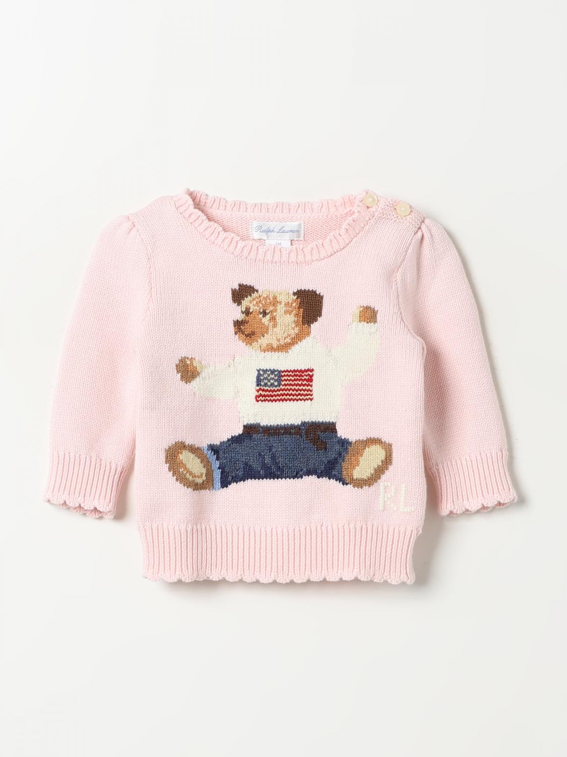 Polo Ralph Lauren Sweater Kids Color Pink In Pink