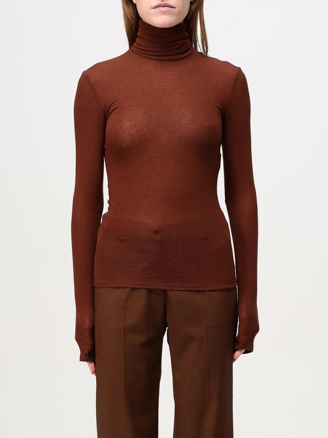ALYSI SWEATER ALYSI WOMAN COLOR BROWN G29117032