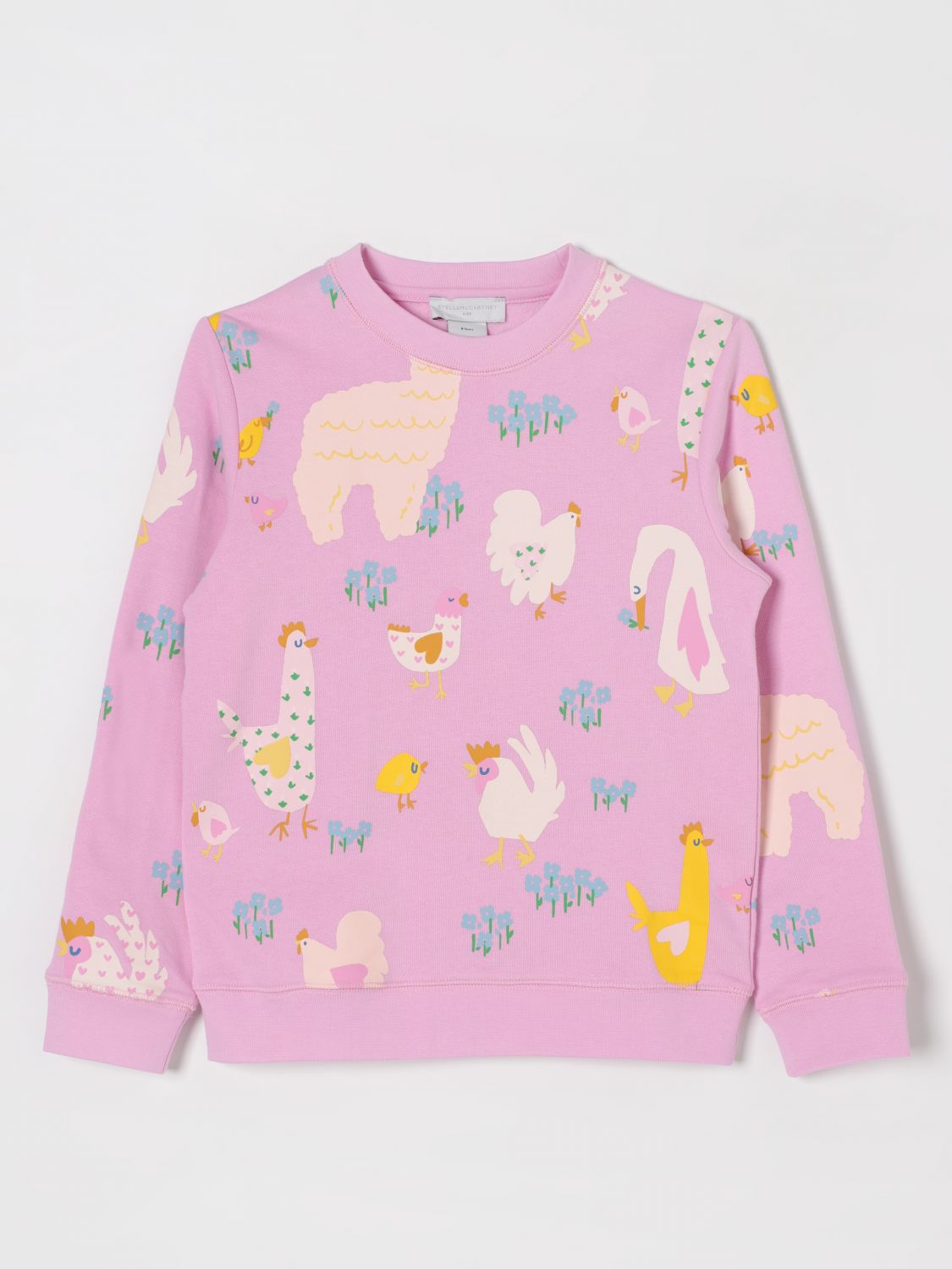 STELLA MCCARTNEY SWEATER STELLA MCCARTNEY KIDS KIDS COLOR PINK G29330010