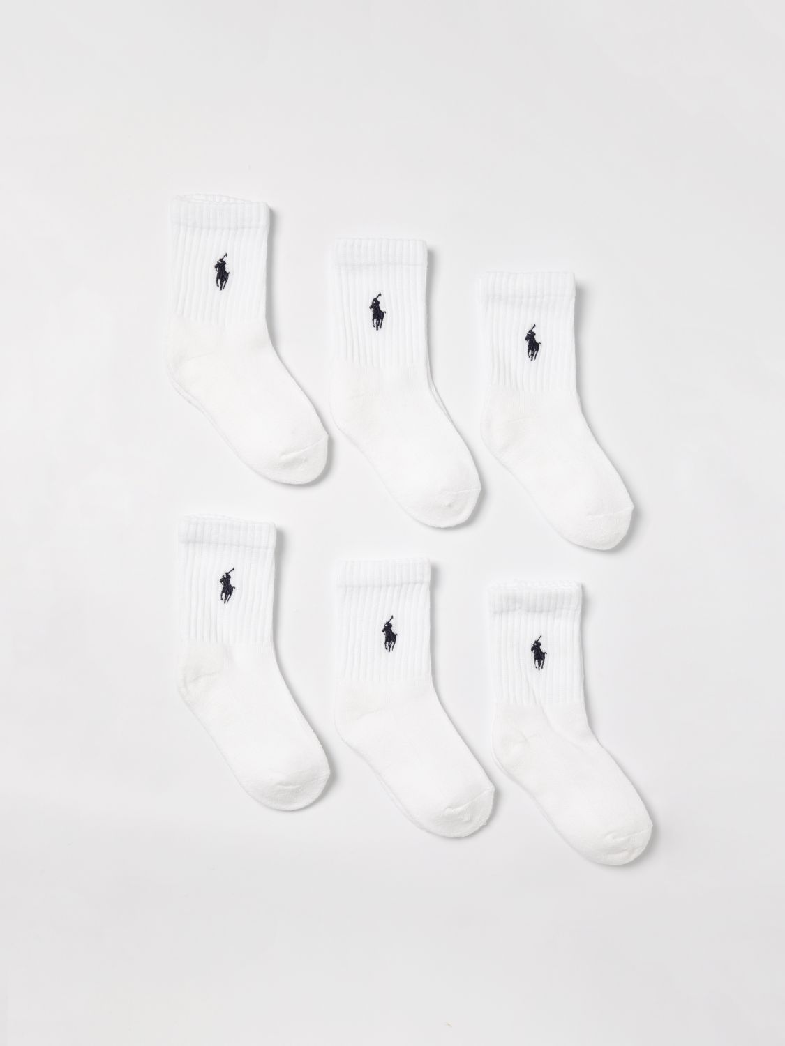 Polo Ralph Lauren Girls' Socks  Kids Color White In Gray