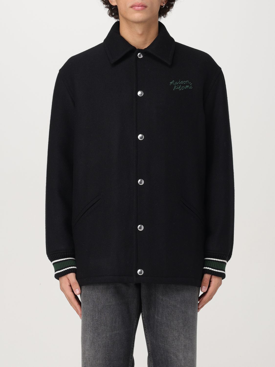 Maison Kitsuné Jacket  Men Color Black In Schwarz