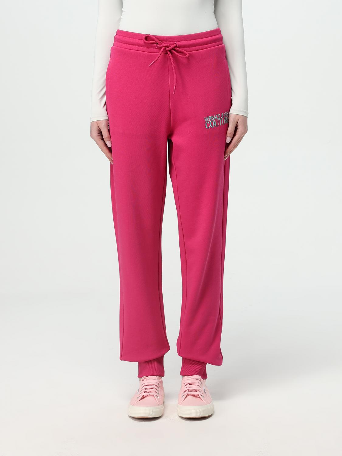 Versace Jeans Couture Jumpsuit Damen Farbe Fuchsia In Fuchsia