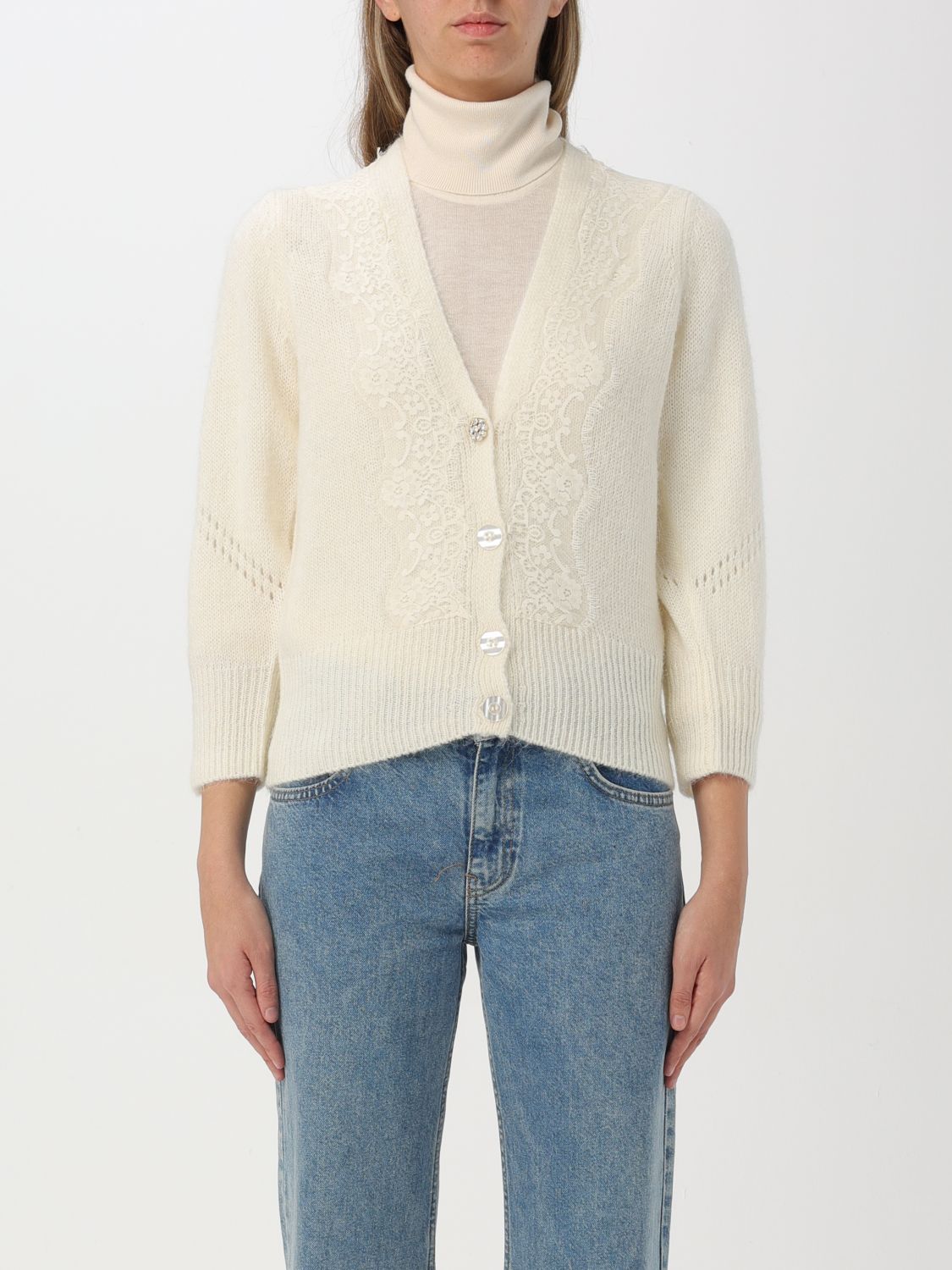 Liu •jo Cardigan Liu Jo Woman Color White