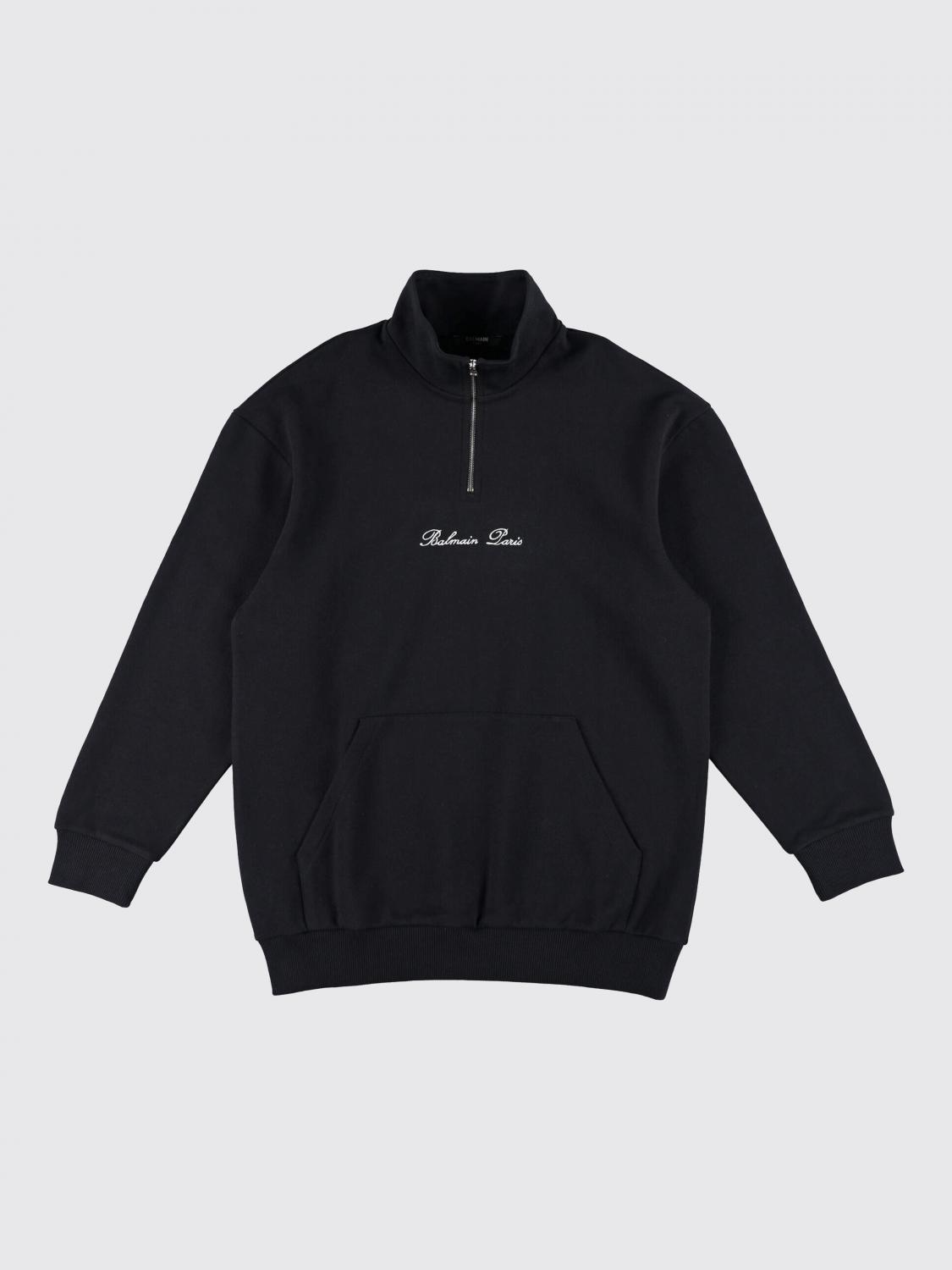 Balmain Jumper  Kids Colour Black In Schwarz
