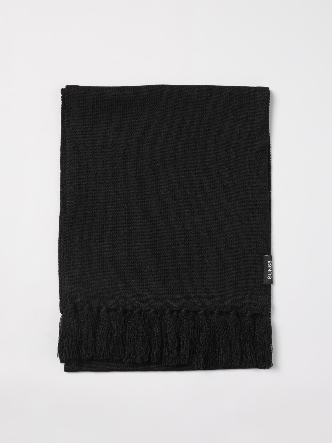 Sun 68 Boy's Scarf  Kids Color Black