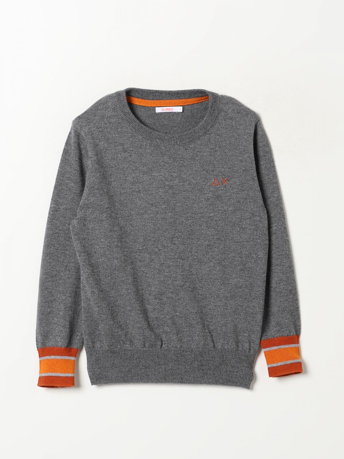 Sun 68 Sweater  Kids Color Grey In Gray