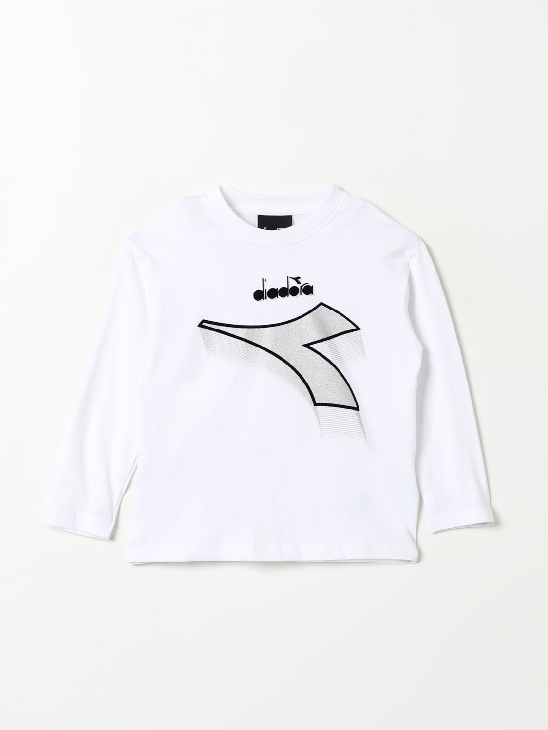 Diadora T-shirt  Kids Color White In Weiss