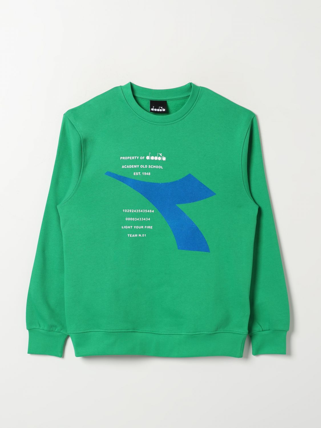 Diadora Sweater  Kids Color Green