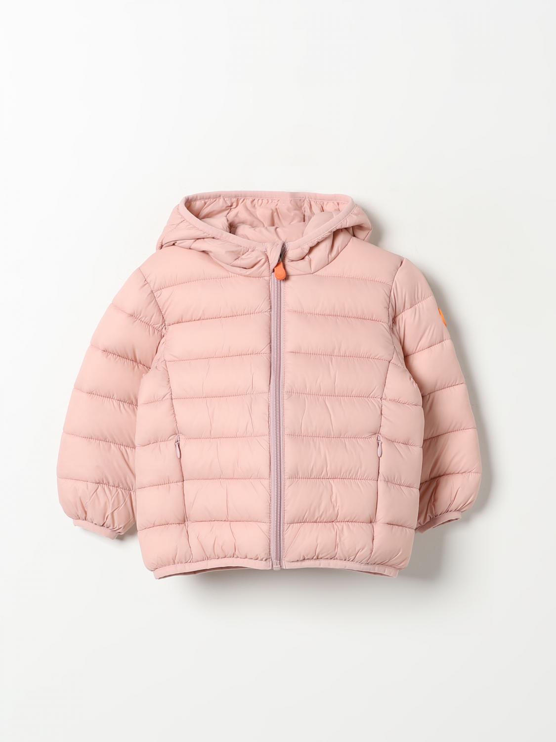 Save The Duck Coats  Kids Color Pink In Gray