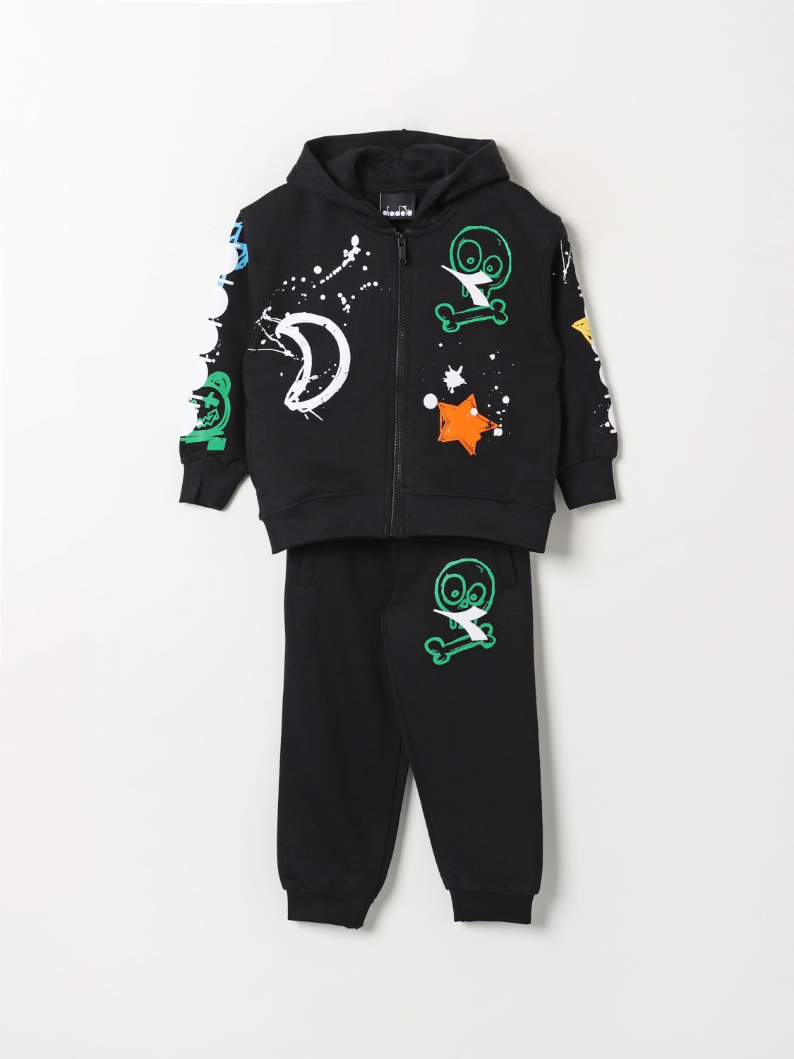 Diadora Suit  Kids Color Black