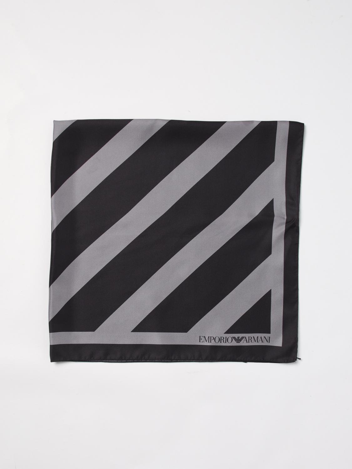 Neck Scarf EMPORIO ARMANI Men color Black