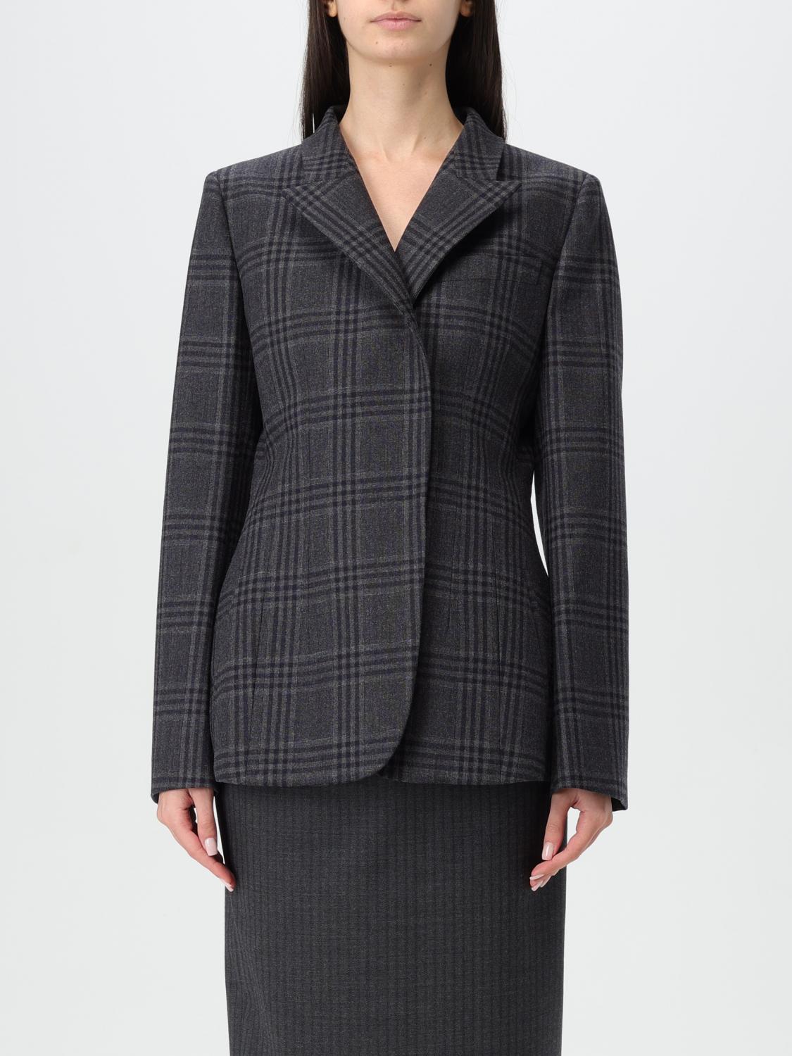 Blazer FENDI Woman color Grey