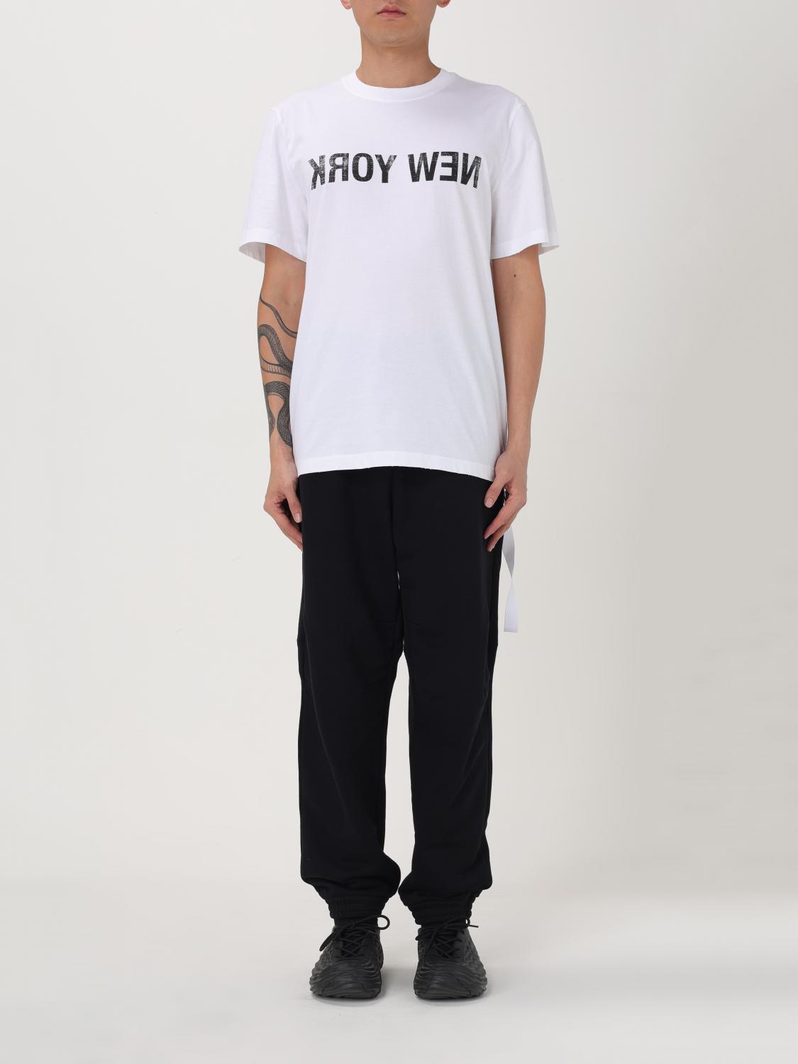 Helmut Lang T-shirt Men Color White In Weiss