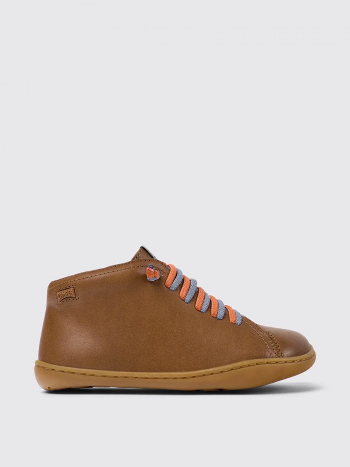 Camper Peu Shoes In Calfskin In Braun