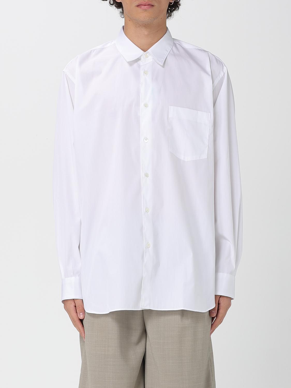 COMME DES GARÇONS SHIRT Shirt Men color White　COMME DES GARÇONS SHIRT シャツ メンズ カラー ホワイト COMME