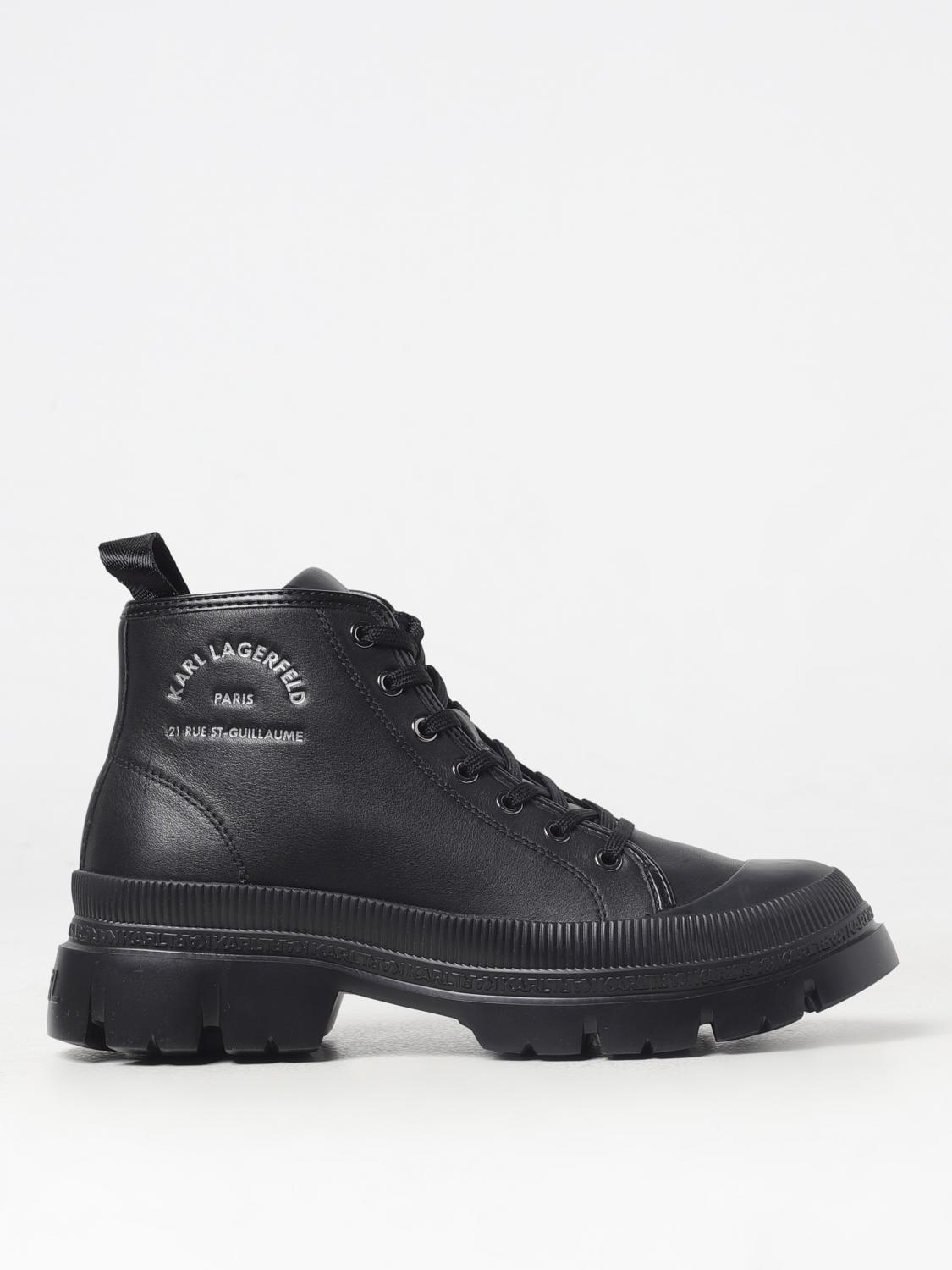 Karl Lagerfeld Boots Men Color Black In Schwarz