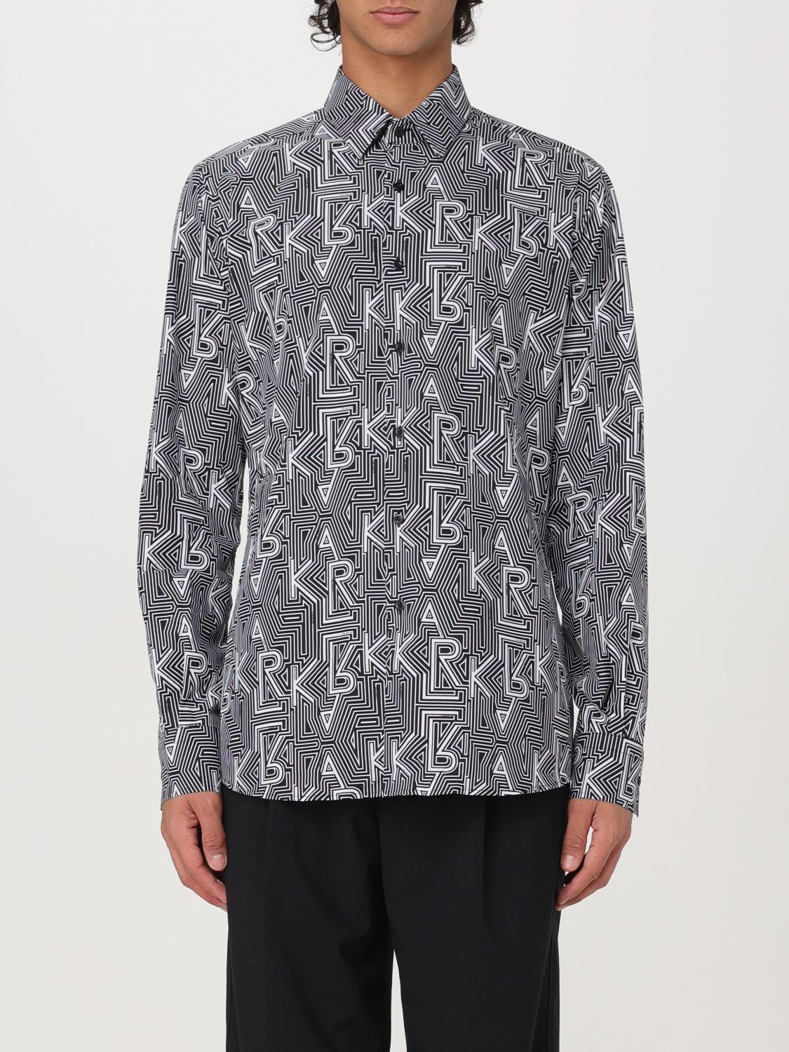 Karl Lagerfeld Shirt Men Color Black In Schwarz