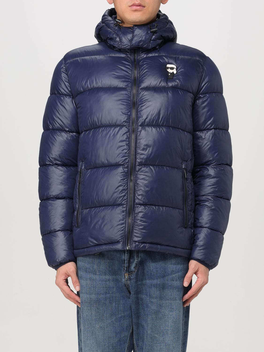 Karl Lagerfeld Jacket  Men Color Blue In Blau