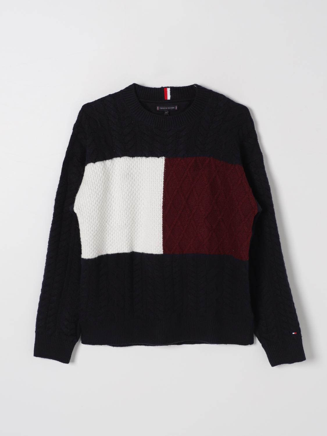 Tommy Hilfiger Sweater  Kids Color Blue In Blau