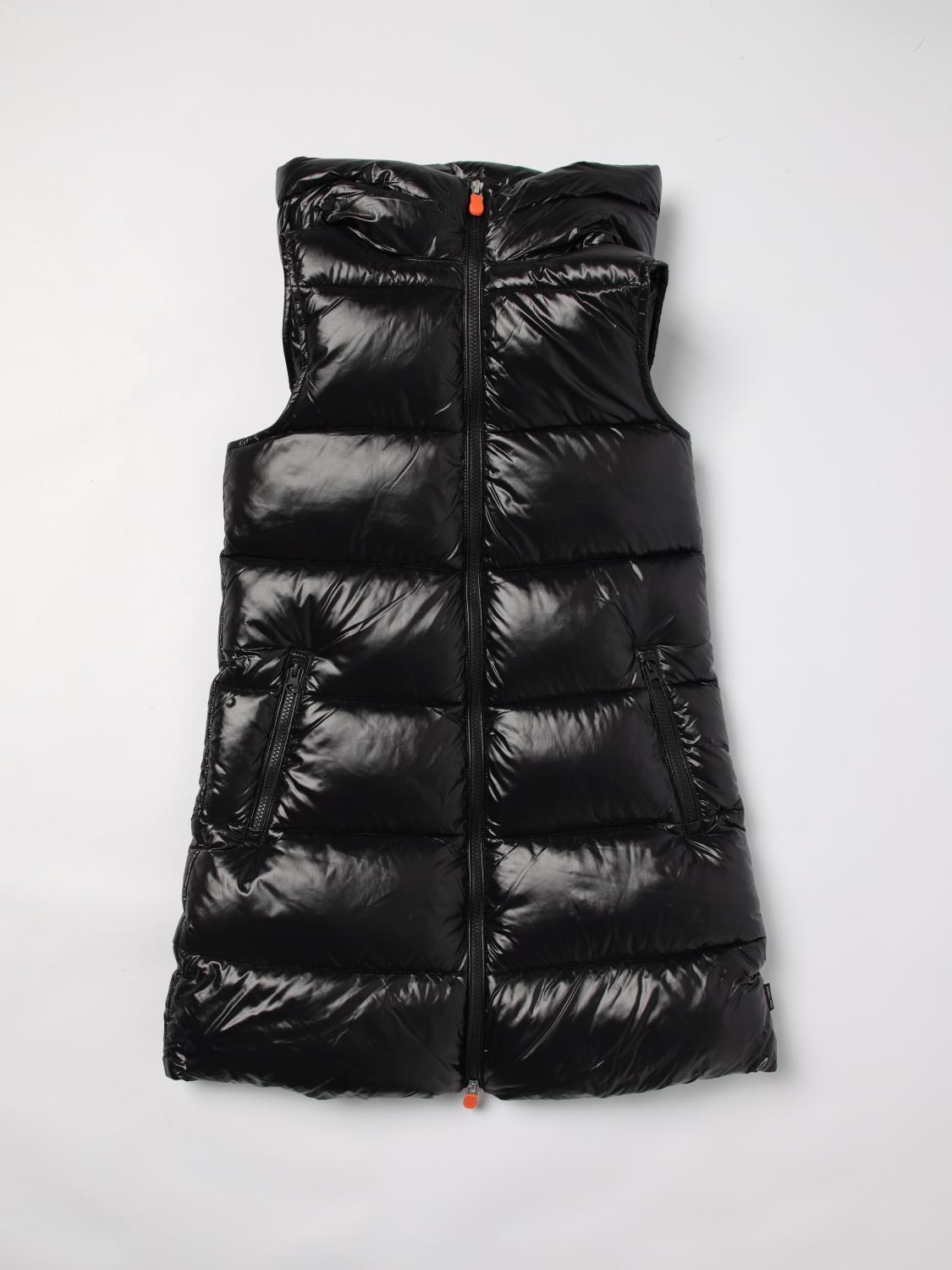 Save The Duck Coat Kids Color Black In Schwarz