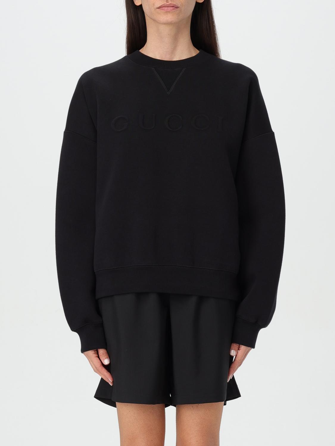 Sweatshirt GUCCI Woman color Black