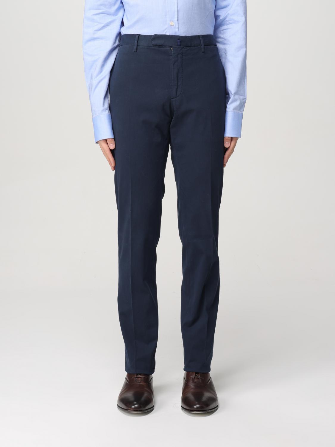 Incotex Pants Men Color Blue In Blau