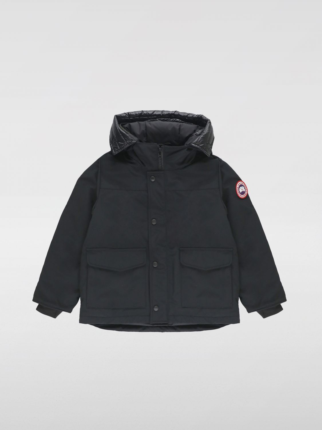 Canada Goose Jacket  Kids Color Black In Blue