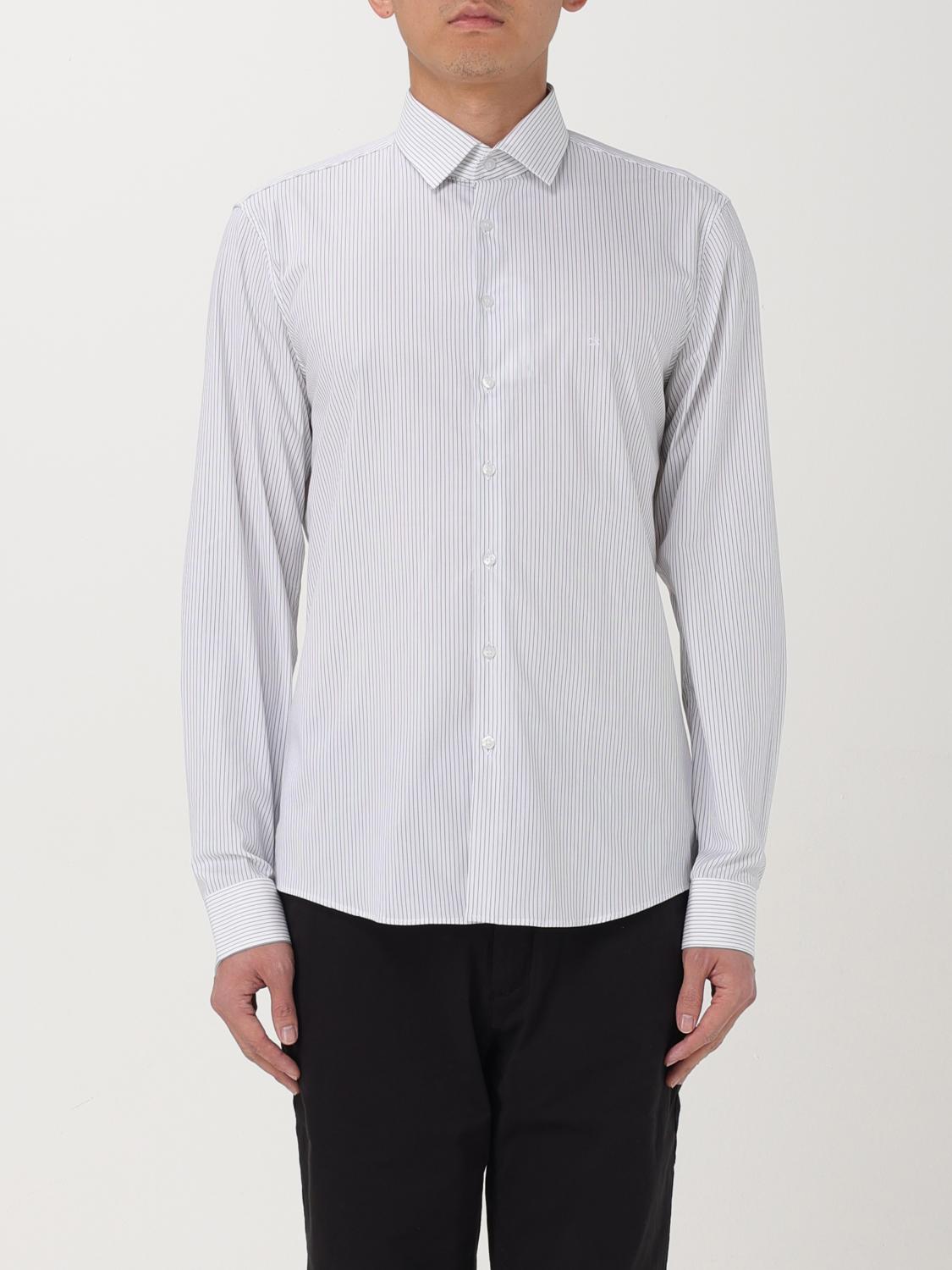 Shirt CALVIN KLEIN Men color Gnawed Blue