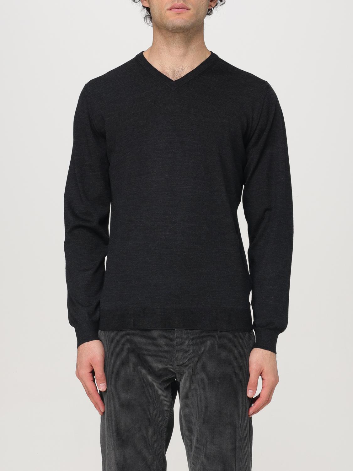 Fedeli Sweater  Men Color Grey In Grau