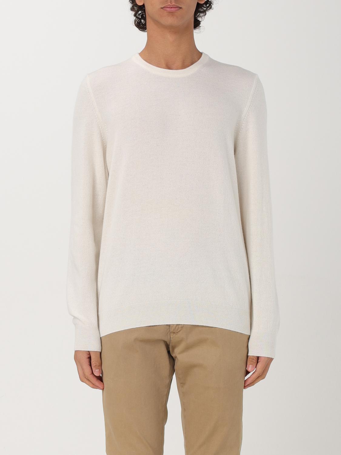 Fedeli Sweater  Men Color White In Weiss