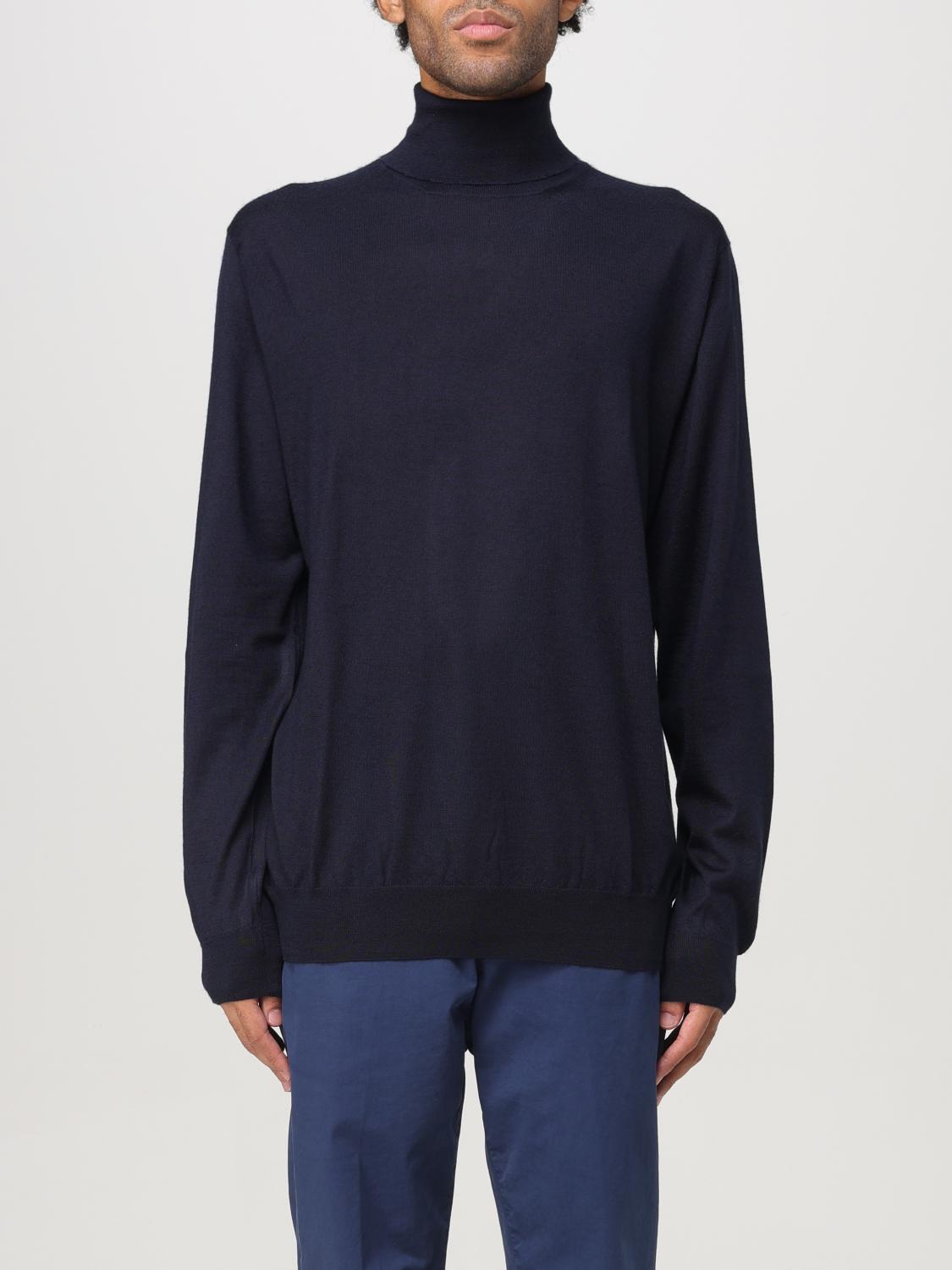 Fedeli Sweater  Men Color Blue In Blau